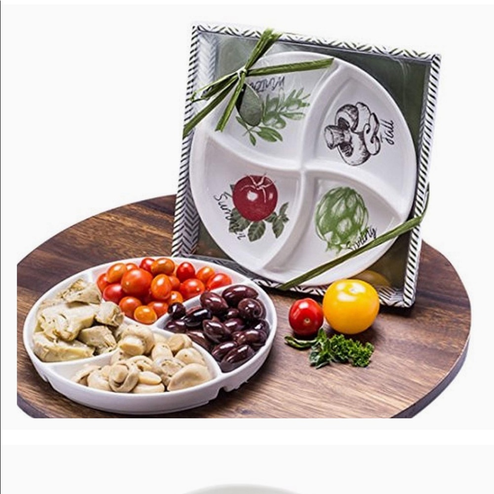 Artisano Designs Four Seasons Serving Dipping Platters —22 AVAILABLE SEPARATELY